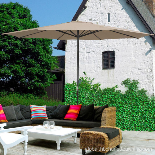 Outdoor Polyester Umbrella Outdoor Garden Patio Polyester Umbrella Supplier